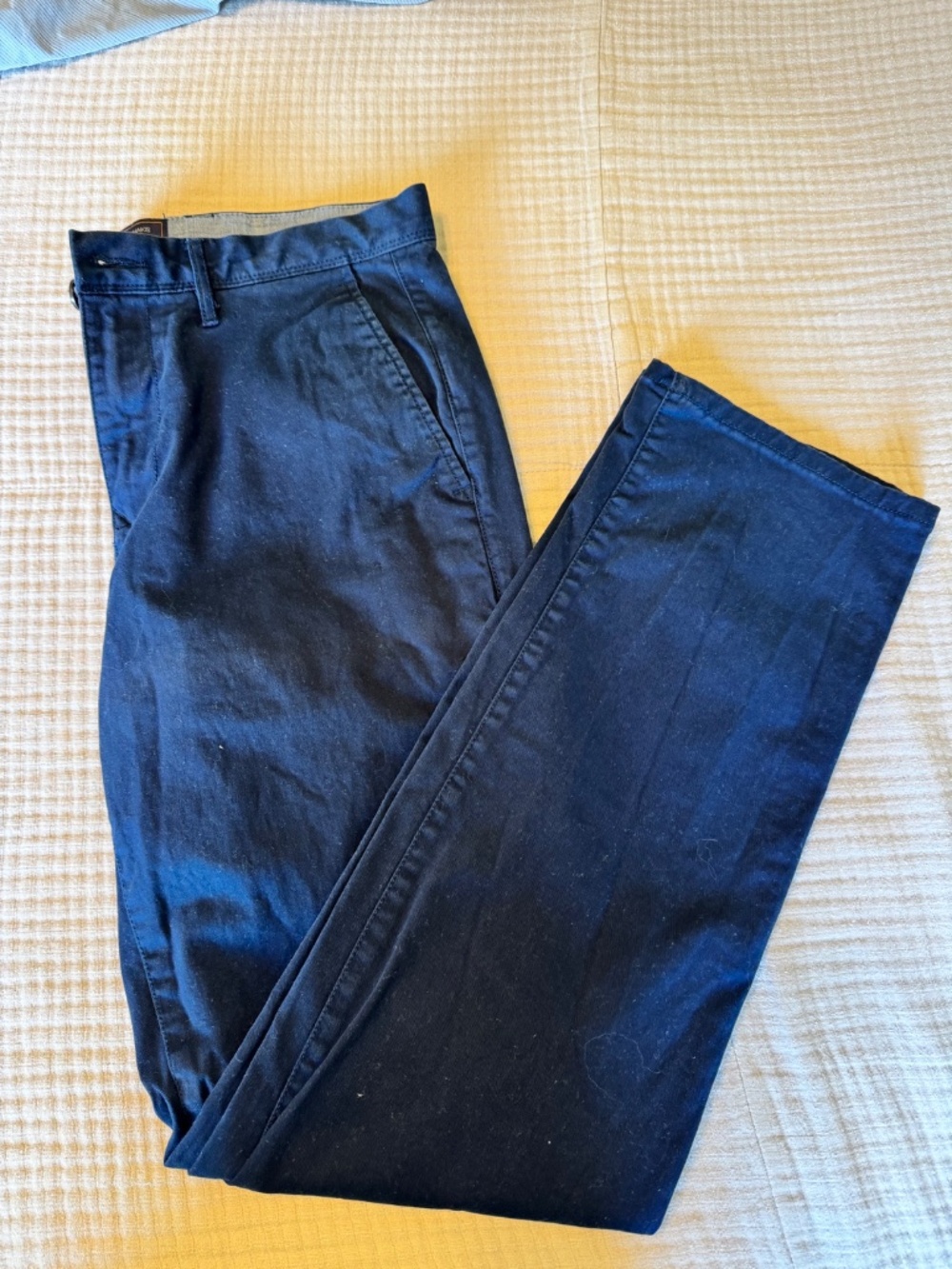 GAP Mens Blue Khaki StraightStretch size 31/32